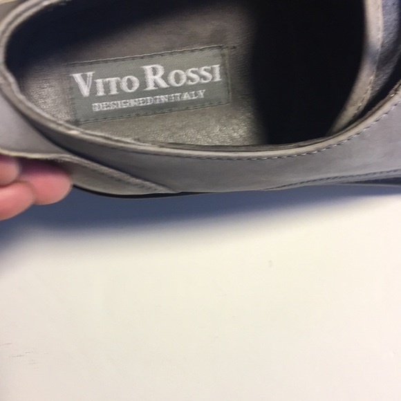VITO ROSSI OXFORD LEATHER SHOE - Picture 3 of 6